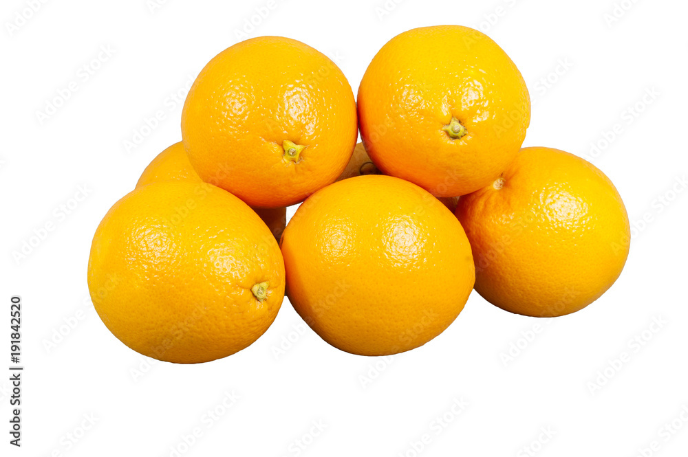 Orangen freigestellt Orangen freigestellt