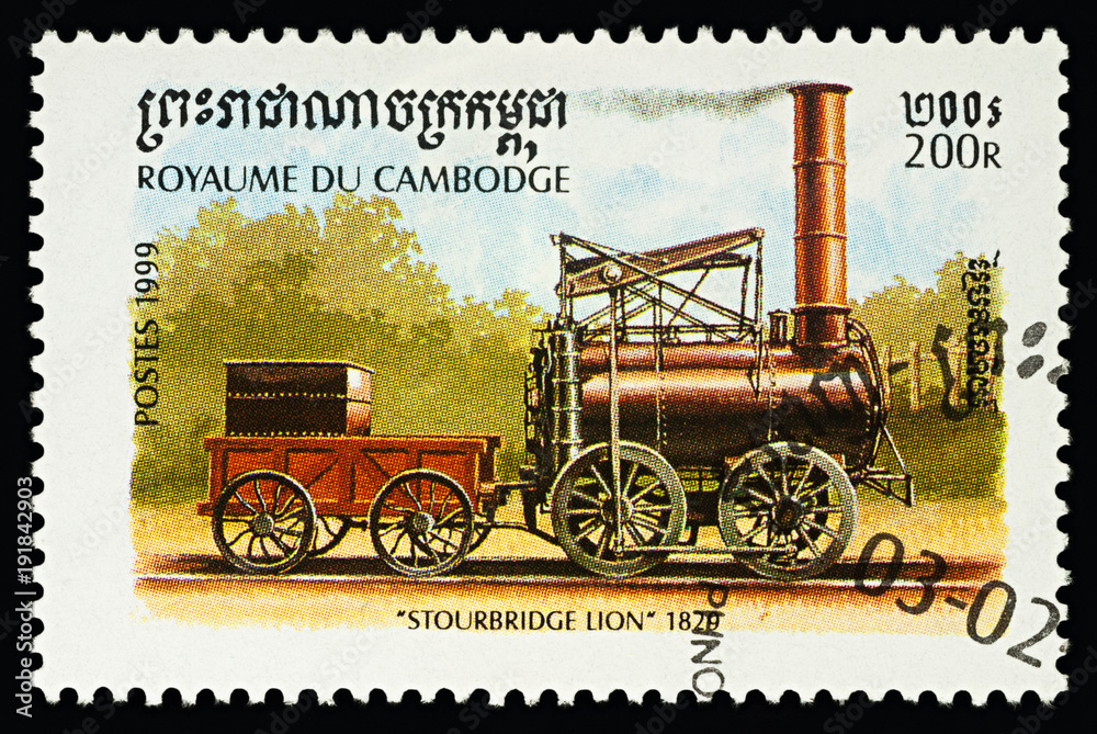 Obraz premium Old locomotive 