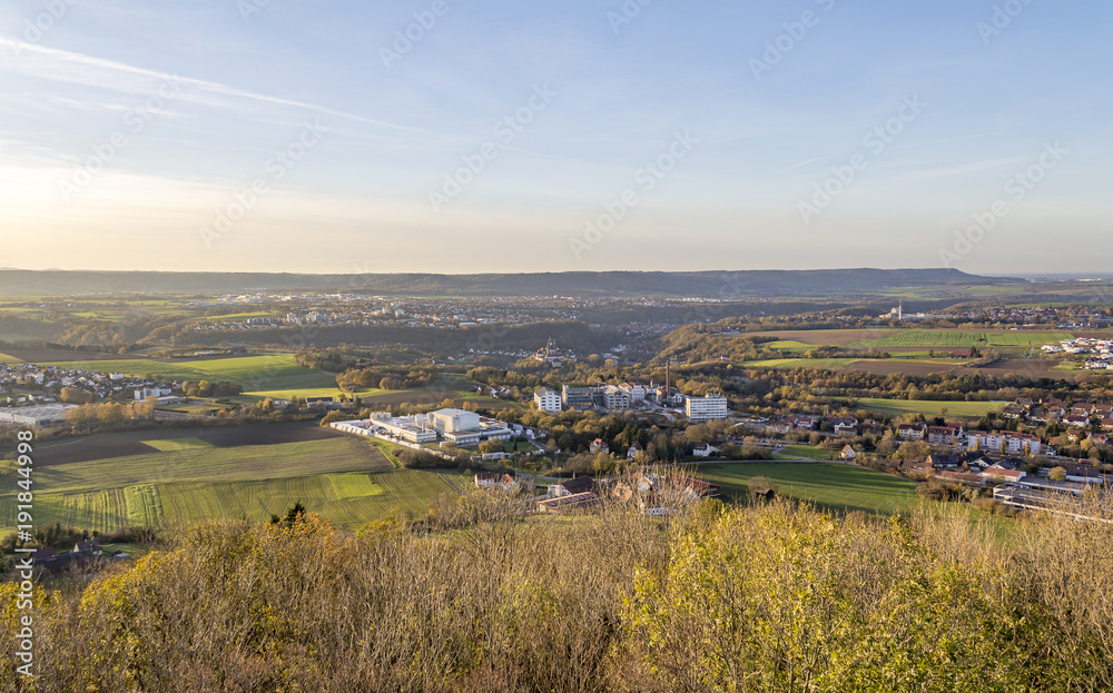 around Einkorn near Schwaebisch Hall