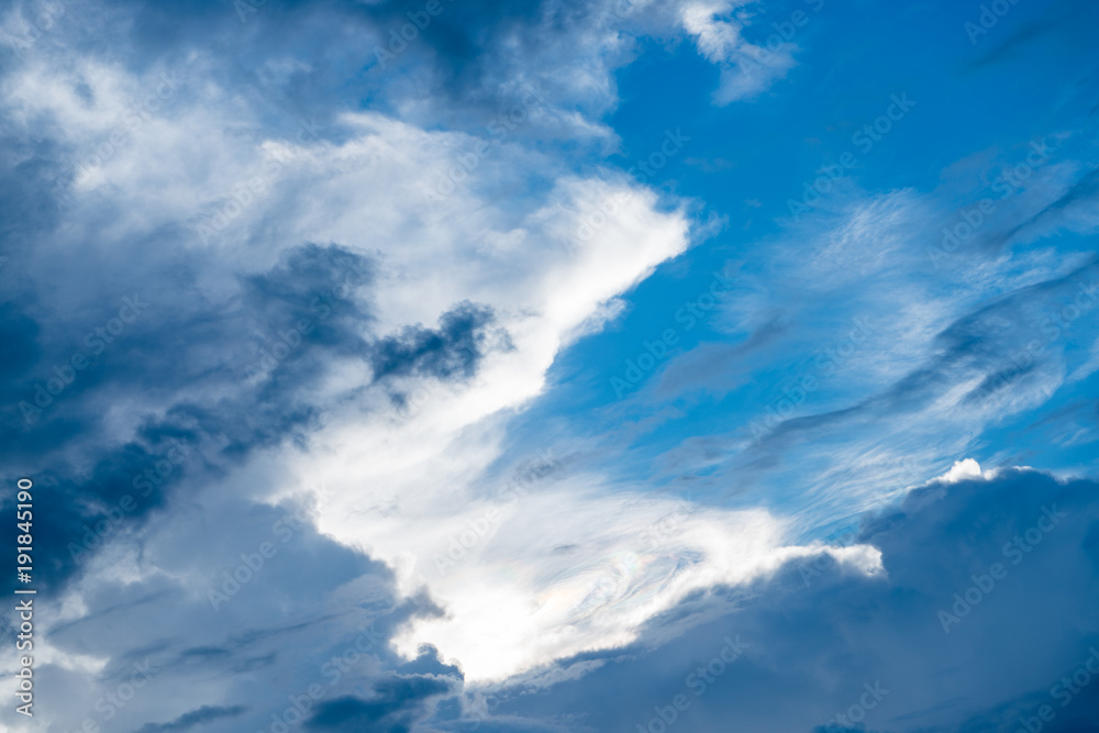 the blue sky with beautiful cloud the blue sky with beautiful cloud