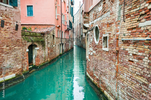 Scenic canal in Venice, Italy. © smallredgirl