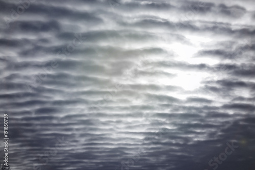 Textured clouds in the night sky