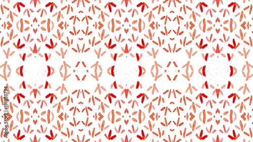 Kaleidoscope seamless loop sequence mandala patterns abstract multicolored motion graphics background. Ideal for yoga, clubs, shows