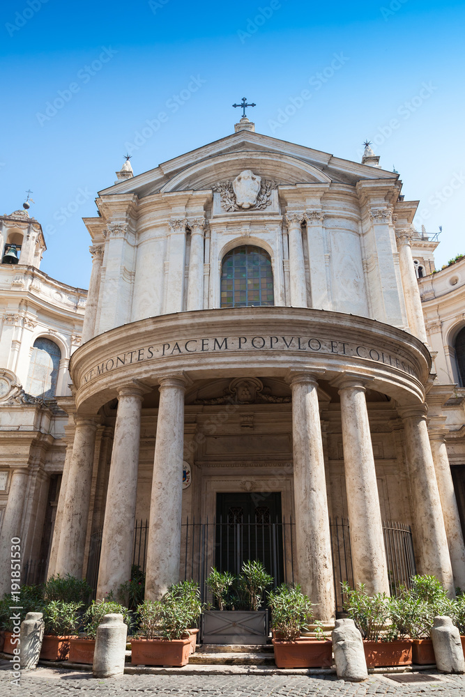 Santa Maria della Pace is a church in Rome