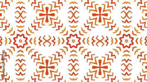 Kaleidoscope seamless loop sequence mandala patterns abstract multicolored motion graphics background. Ideal for yoga, clubs, shows