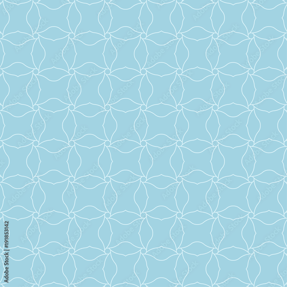 Light blue geometric print. Seamless pattern Light blue geometric print. Seamless pattern