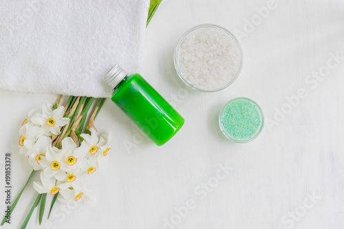 Body cream and bath salt
