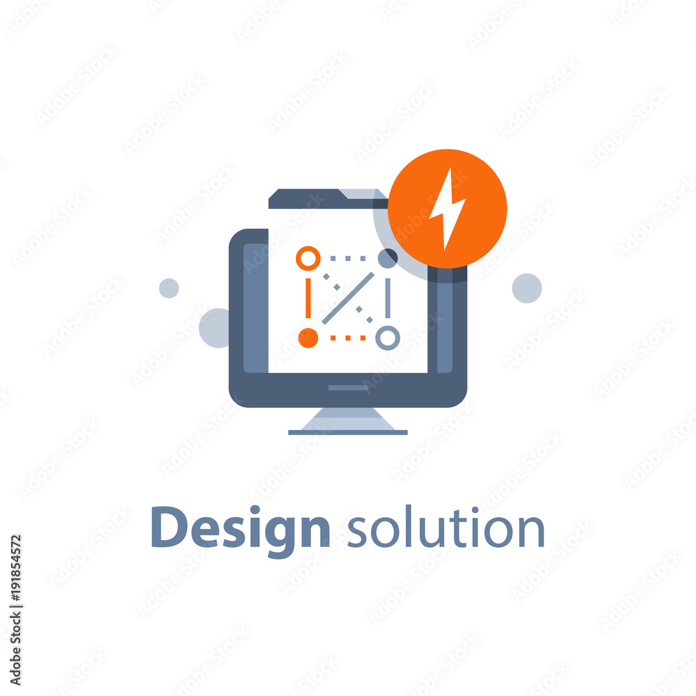Design solution, web technology and development, encryption concept, data protection and security, antivirus system, online access Design solution, web technology and development, encryption concept, data protection and security, antivirus system, online access