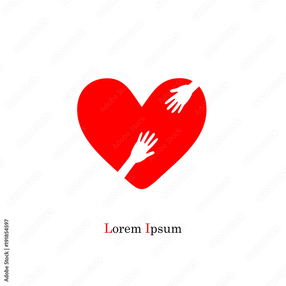 Heart and hand Heart and hand