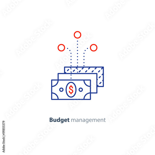 Investment plan, financial structure, saving money, consolidation and diversification