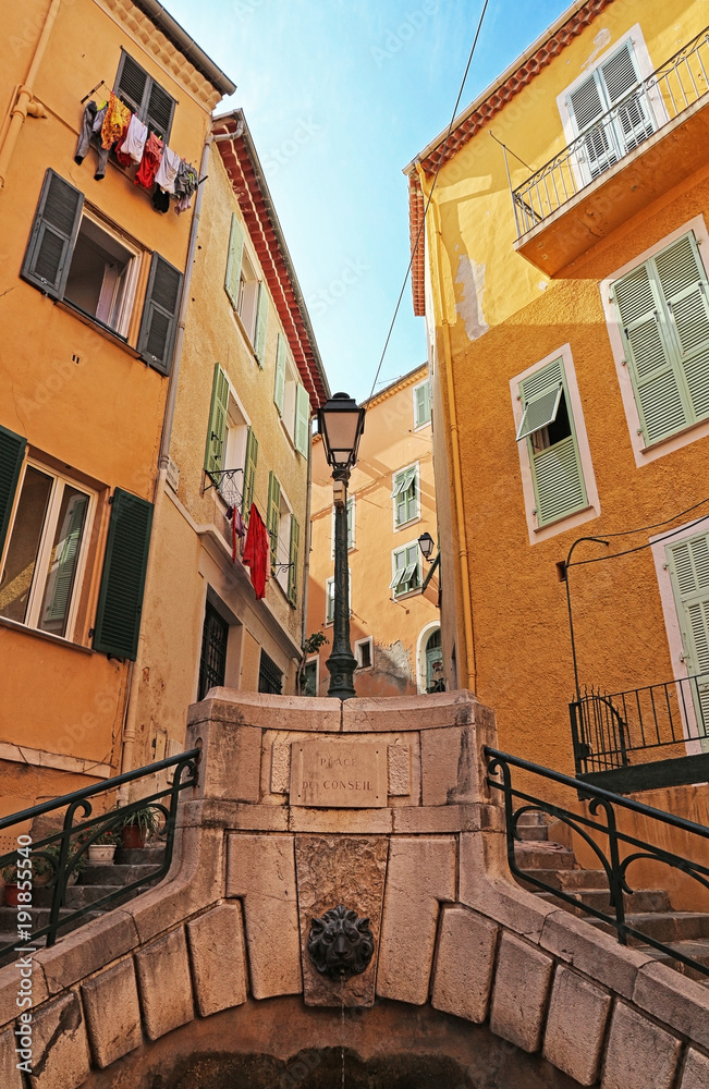 Villefranche-sur-Mer - French Riviera - old town Villefranche-sur-Mer - French Riviera - old town