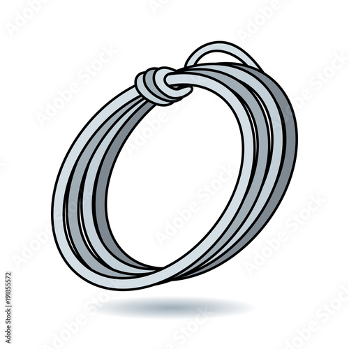Rope linear icon