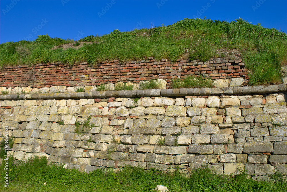 Roman Fortress - close-up