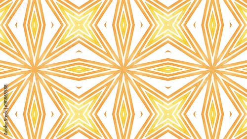 Kaleidoscope seamless loop sequence mandala patterns abstract multicolored motion graphics background. Ideal for yoga, clubs, shows