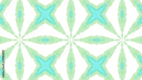 Kaleidoscope seamless loop sequence mandala patterns abstract multicolored motion graphics background. Ideal for yoga, clubs, shows