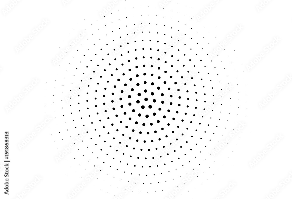 Abstract monochrome halftone pattern. Futuristic panel. Grunge dotted backdrop with circles, dots, point. Abstract monochrome halftone pattern. Futuristic panel. Grunge dotted backdrop with circles, dots, point.