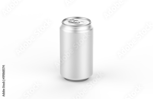 Blank small aluminium soda can mockup. Ideal for beer, lager, alcohol, soft drinks, soda, fizzy pop, lemonade, cola, energy drink, juice, water etc.