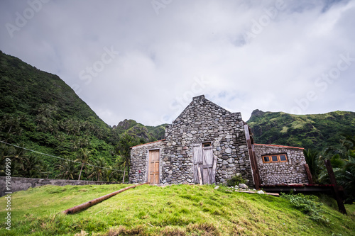 Chavayan Village at Sabtang, Batanes, Phiippines photo