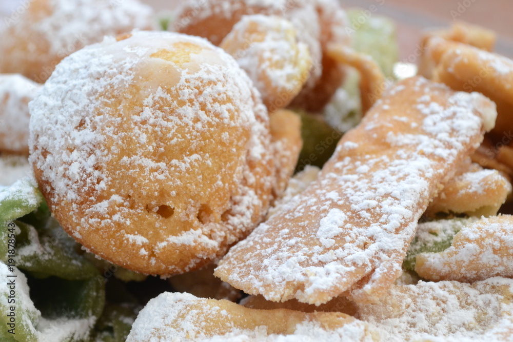 dolci di carnevale, italia