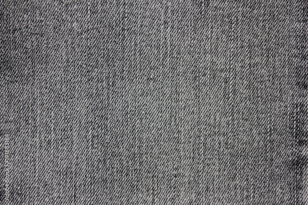 Dark Grey Denim Jean Texture Background. Pale Dark Gray Color