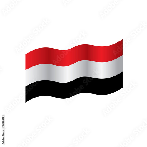 Free Download Yemeni flag, vector illustration - GFXLoad