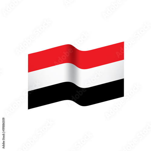 Yemeni flag, vector illustration Free Download Yemeni flag, vector illustration - GFXLoad