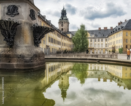 Brunnen im Schloss photo
