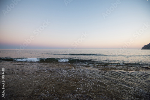 Evening at Alanya coast, Tu...
