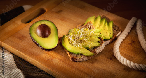 Kanapka z avocado 
