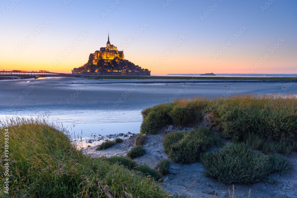 Obraz premium mont-saint-michel in Bretagne