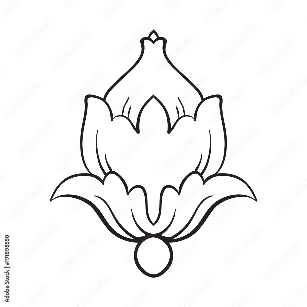 Vector baroque ornament in victorian style Vector baroque ornament in victorian style