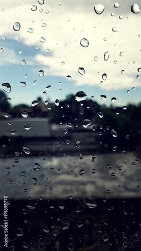 Rain glass