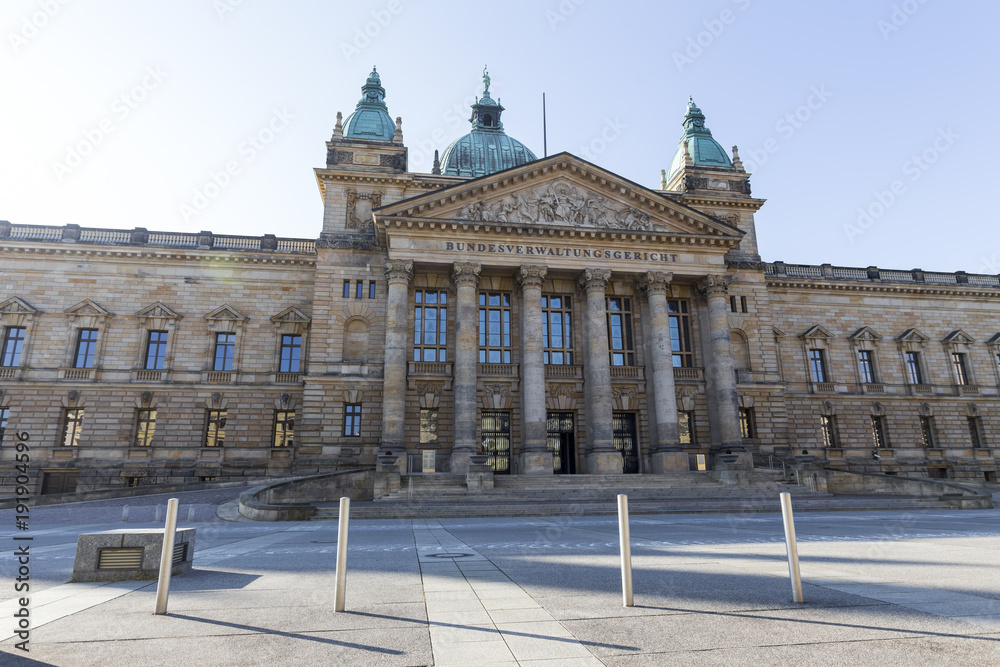 Obraz premium German Supreme Administrative Court in Leipzig