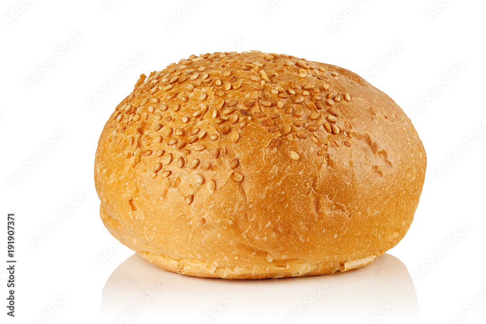 bun with sesame seeds