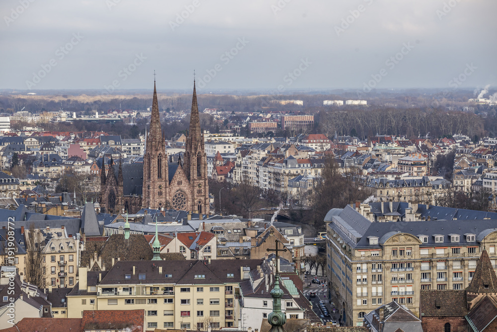 Obraz premium Strasbourg Rooftops