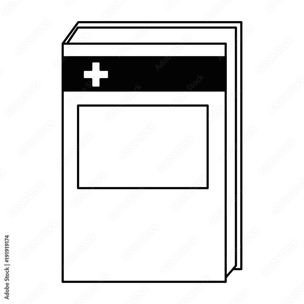 medicine text book icon vector illustration design medicine text book icon vector illustration design
