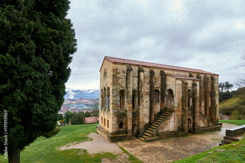 Santa María del Naranco. Pre-romanesque palace and chuch in Asturias.