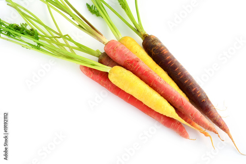 Rainbow carrots