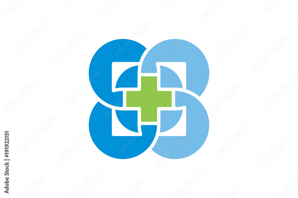 Vector Health Care and Medical Logo Template Vector Health Care and Medical Logo Template
