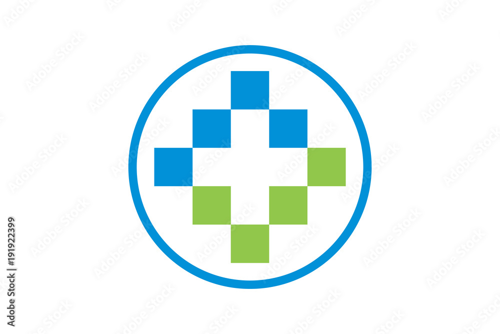 Vector Health Care and Medical Logo Template Vector Health Care and Medical Logo Template