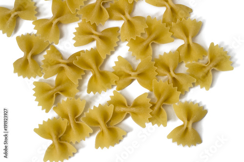 Macaroni in the shape of bows