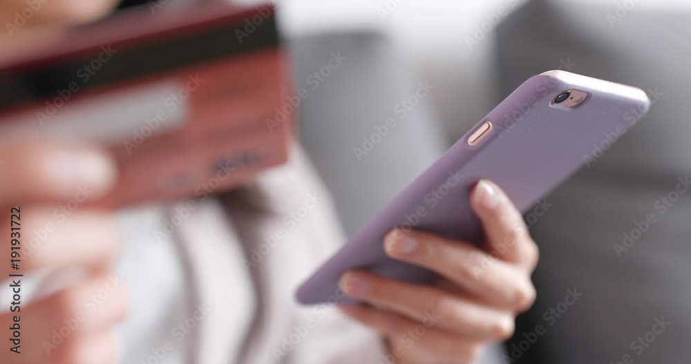 Using mobile phone for online shopping Using mobile phone for online shopping