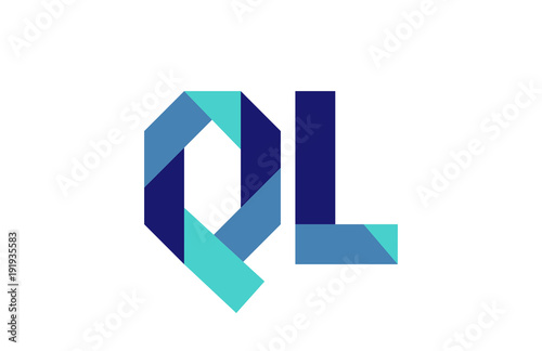 Free Download QL Ribbon Letter Logo - GFXLoad