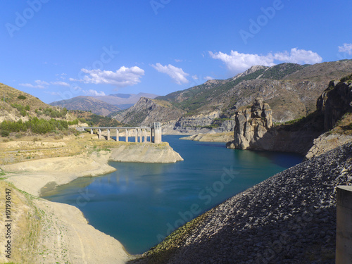 Canales reservoir-dam