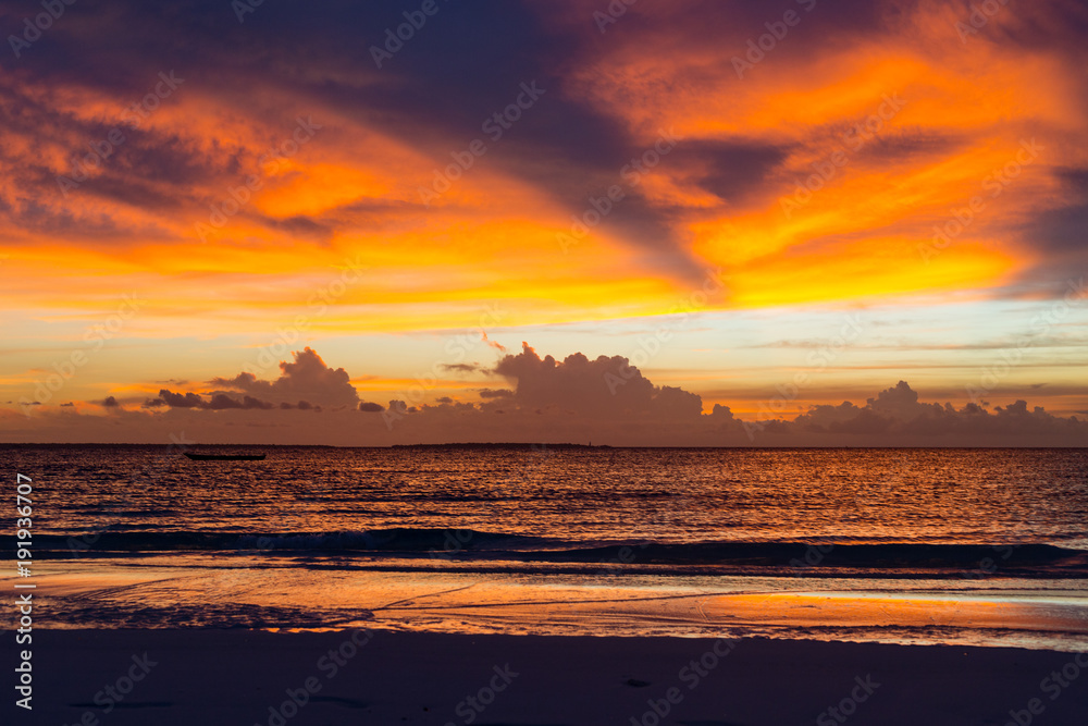 Fototapeta premium Zanzibar Sunset