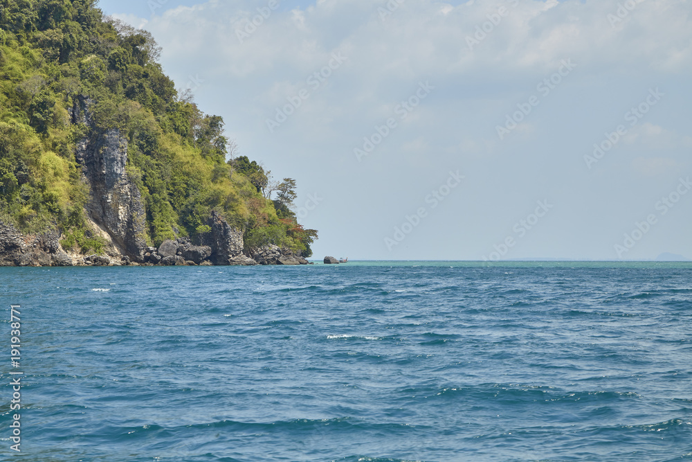 Fototapeta premium Ocean island summer Krabi Thailand