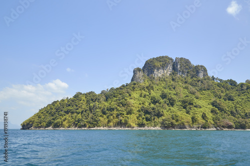 Ocean island summer Krabi Thailand