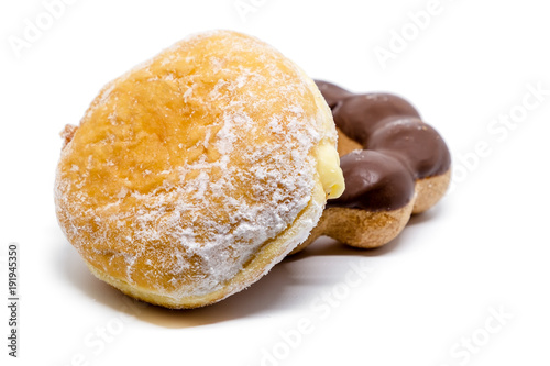 Delicious doughnut, a small...