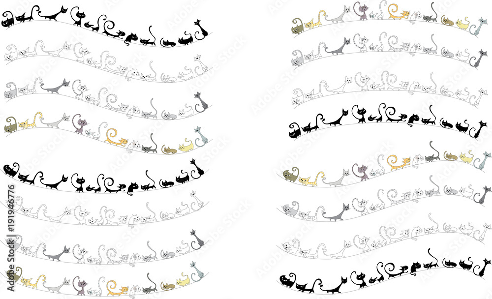 Fototapeta premium cats