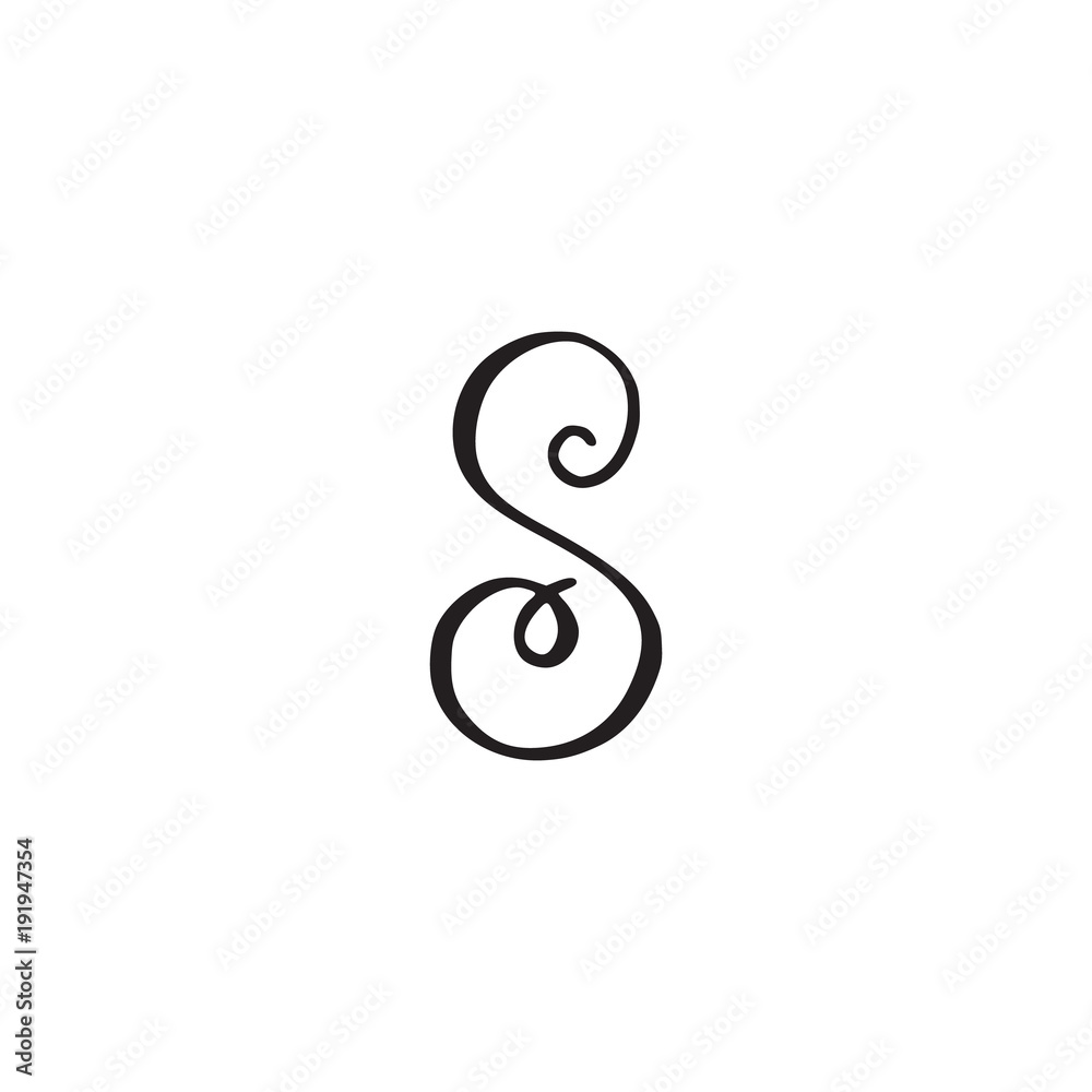 Handwritten monogram ZC icon